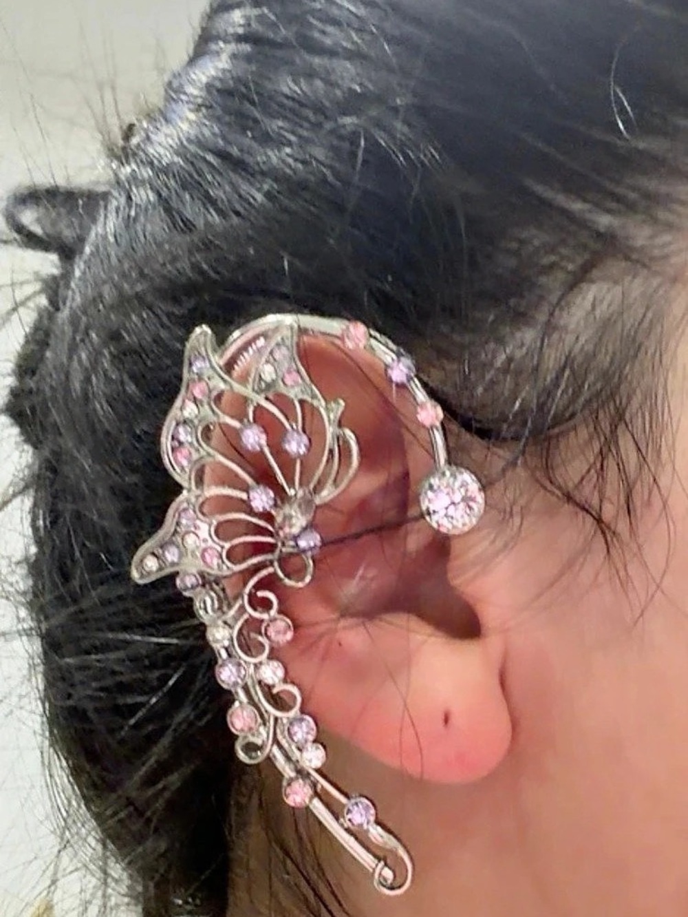 Butterfly fairy ear accessory